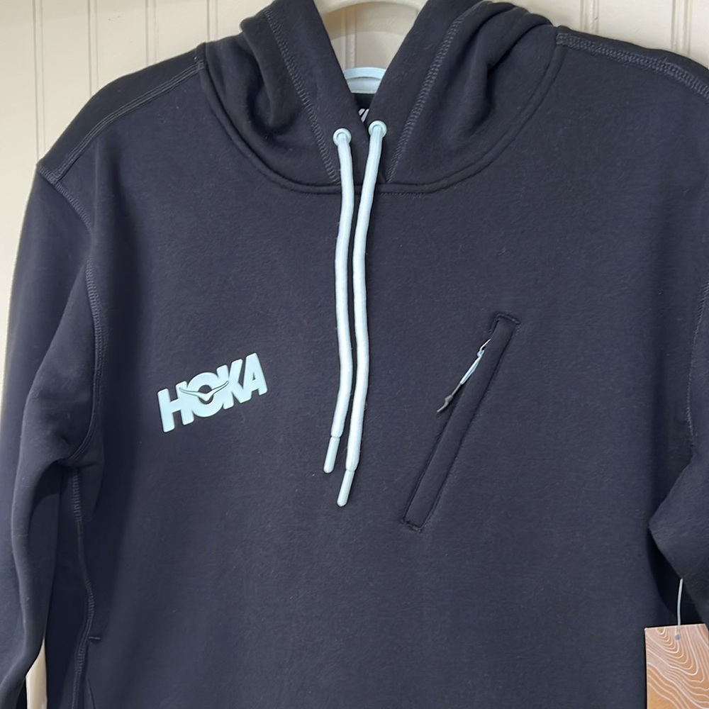 NWT Hoka One One black hoodie - Picture 3 of 10